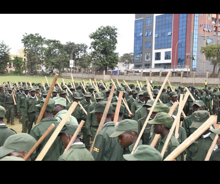 NSCP commissioner ⁦⁦@HellenSeku was at Old Kampala SS earlier today where she passed out over 1500 patriots. In her message delivered on behalf of the patron ⁦@KagutaMuseveni, she emphasized discipline, environment preservation and total respect by patriots of their elders.