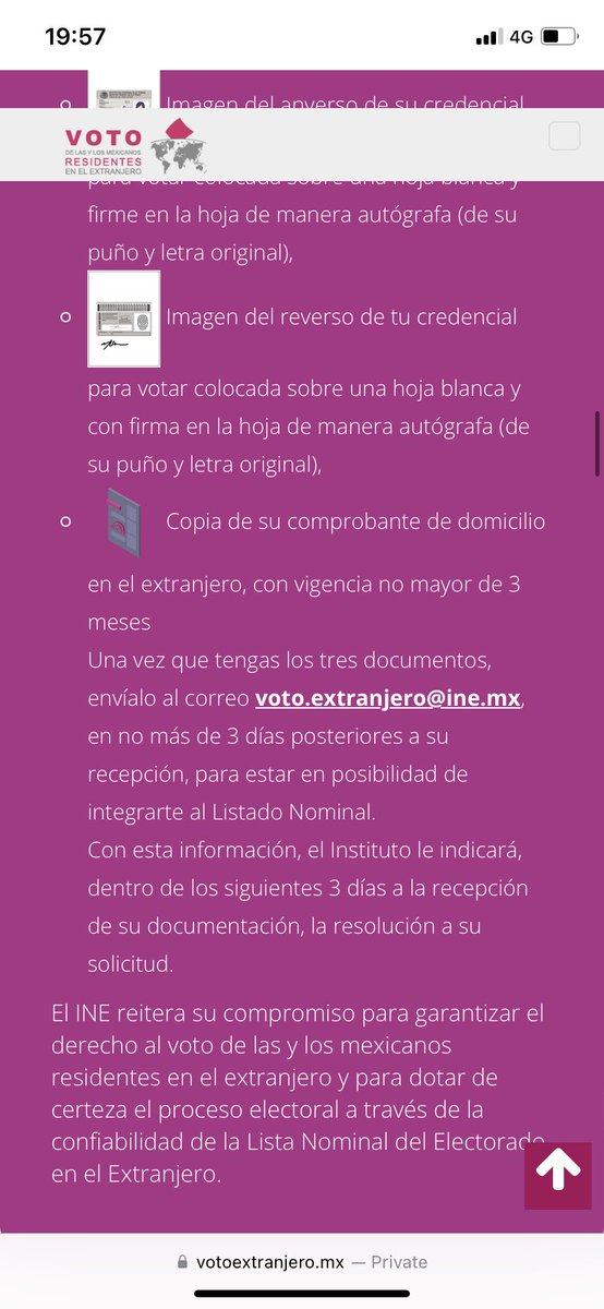 Después de todo, <a href="/VotoExtranjero/">Voto Extranjero</a> y el <a href="/INEtelMX/">INEtelMX</a>  están tratando de hacer algo para revertir que casi 40 mil mexicanos que vivimos en el extranjero no podamos votar. Vamos a hacer lo que dicen y si es verdad que nos devuelven nuestro derecho. 
👇🏻👇🏻