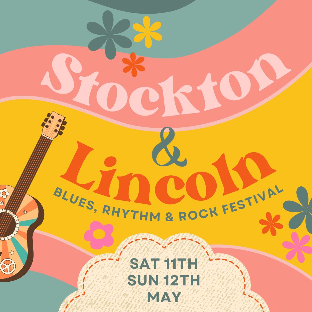 🌼Just 4 weeks today until our first show back after a little break! We can't wait for Stockton (11th) and Lincoln (12th) Blues, Rhythm and Rock festivals! 🤘They're going to be fantastic! You can grab tickets from chantelmcgregor.com