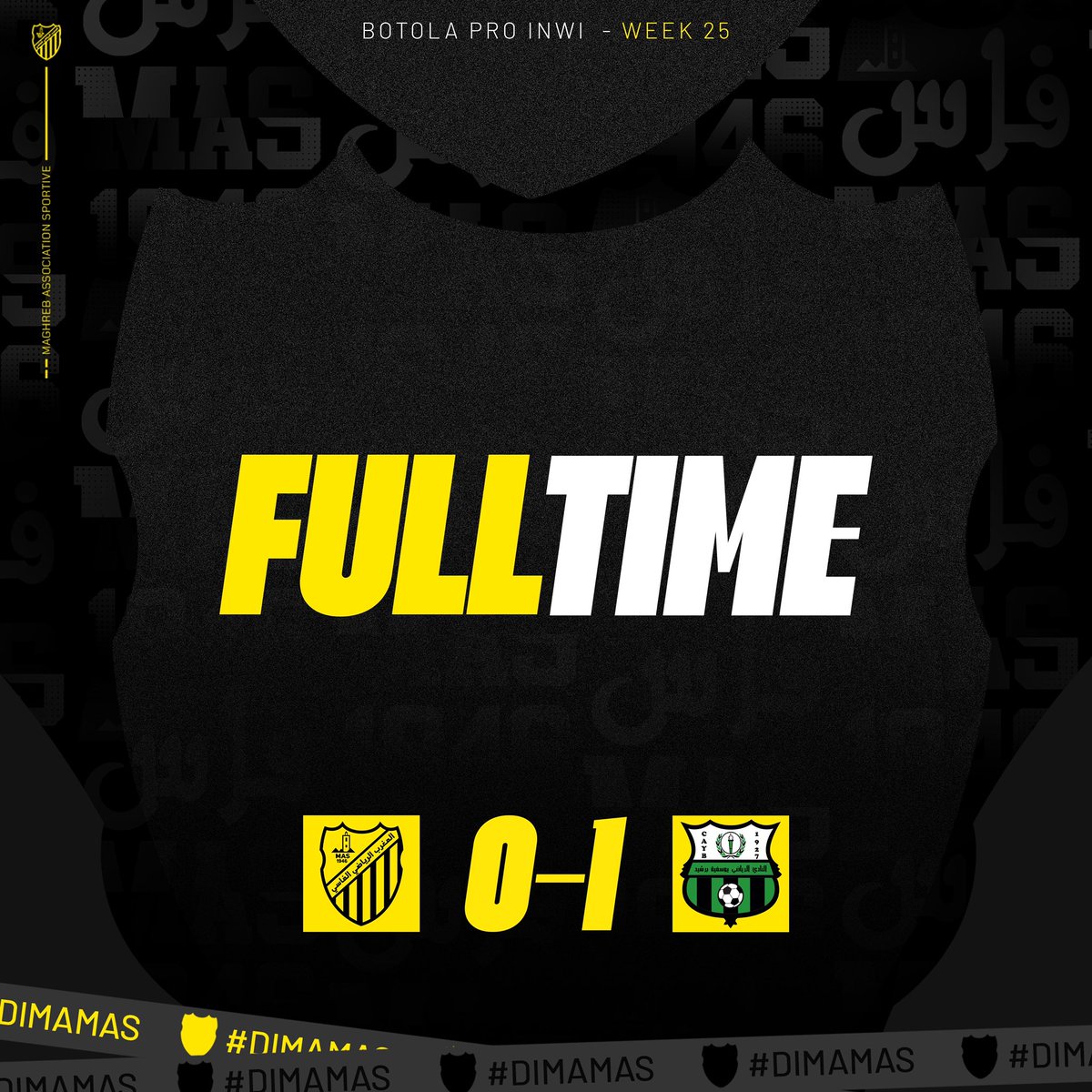 🟡⚫ #FT

#MASCAYB