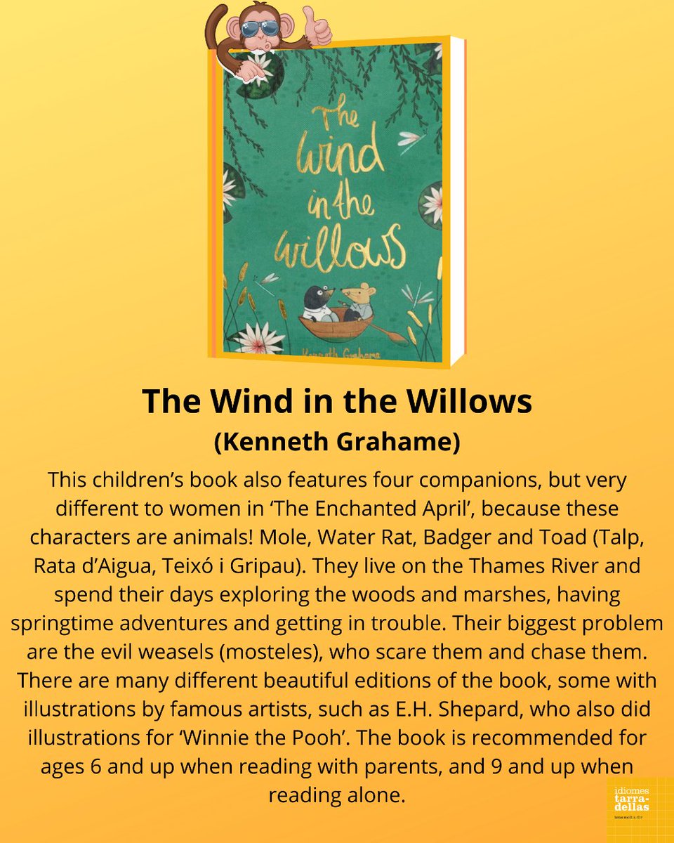 id_tarradellas's tweet photo. Happy springtime to all! 👋
Spring has inspired all kinds of writers, which means Barney has been able to find three excellent books for different audiences!📚💐🐝
#academiaidiomes #books #llibres #lescorts #eixample #esquerraeixample #barcelona #idiomestarradellas https://t.co/jnUireGran