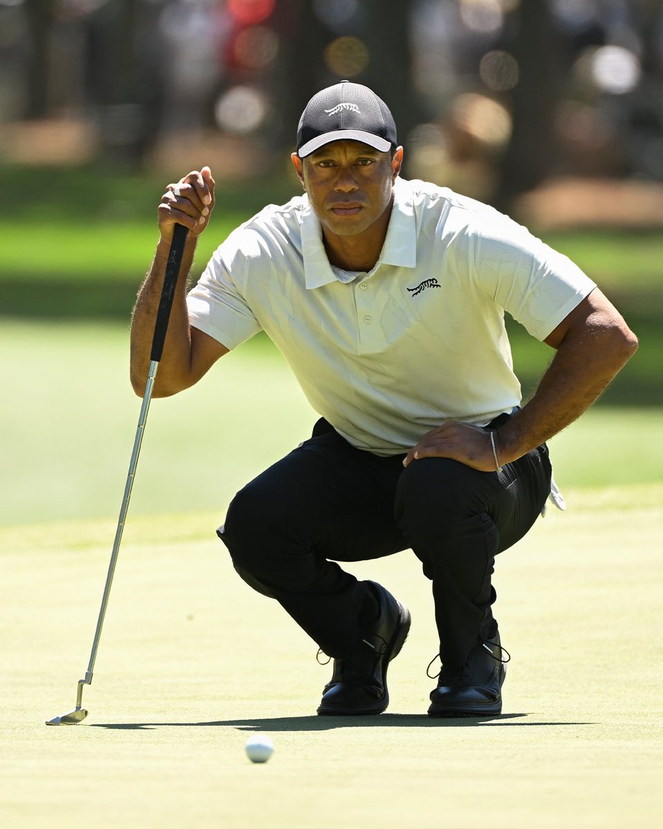 319-yard drive 196 yards ➡️ 15 feet Birdie 🕳️ @TigerWoods makes the first birdie of the day at the 5th hole.