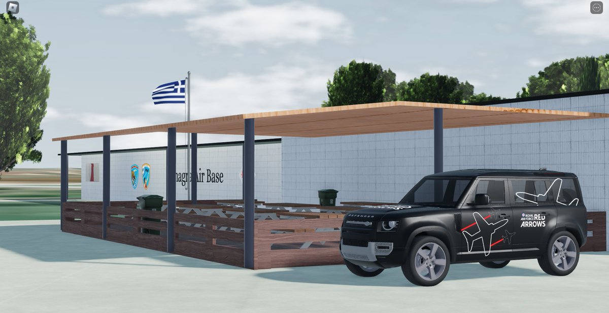 RBLXRA_2025's tweet photo. Hello Greece! RBLXRA have moved to Tanagra Airbase for Operation Springhawk. https://t.co/w86kJNwXlP