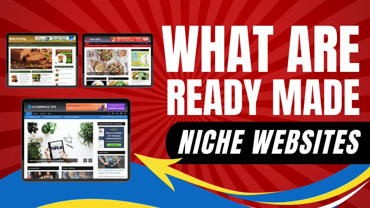 What Are Ready Made Niche Websites youtu.be/ayuNb8sLvSg?si… via @YouTube

#ReadyMadeNicheWebsites #PLRNicheSites #NicheWebsites #OnlineBusinessGrowth #TurnkeyWebsites #WordPressForBeginners