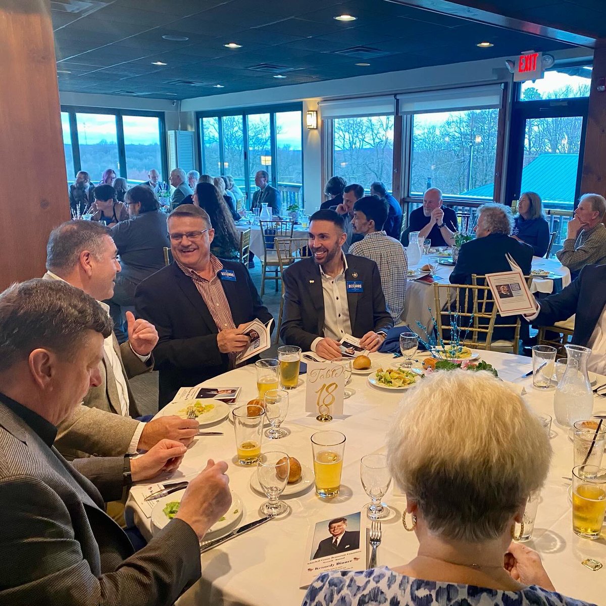 RyanBizzarro's tweet photo. We sure do love the Schuylkill County Dems! 🫶🏼
#TeamBizz had a great night on the trail with the Schuylkill County Democratic Party at their Kennedy Dinner, honoring longtime Pottsville City Democratic Chairman, Charlie Dries! https://t.co/IyC8kK5viQ https://t.co/ztsRkBeJFM