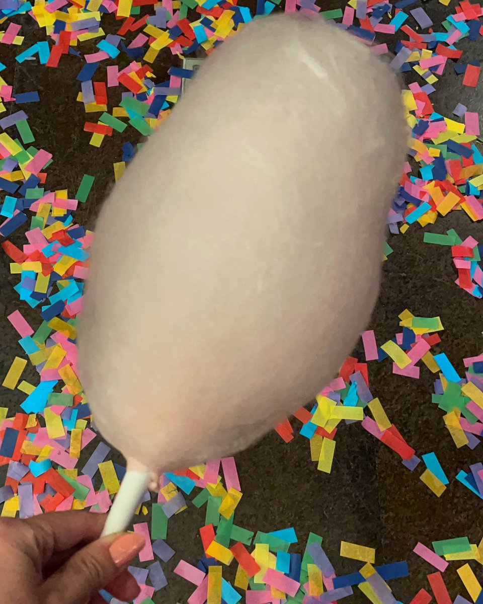 ClaireNFT's tweet photo. Confetti and cotton candy! What vehicles for color have you indulged in lately? #color #Colour #cottoncandy #dessert #candy #treats #confetti #surprise #celebration #joy https://t.co/g41X62oZcp