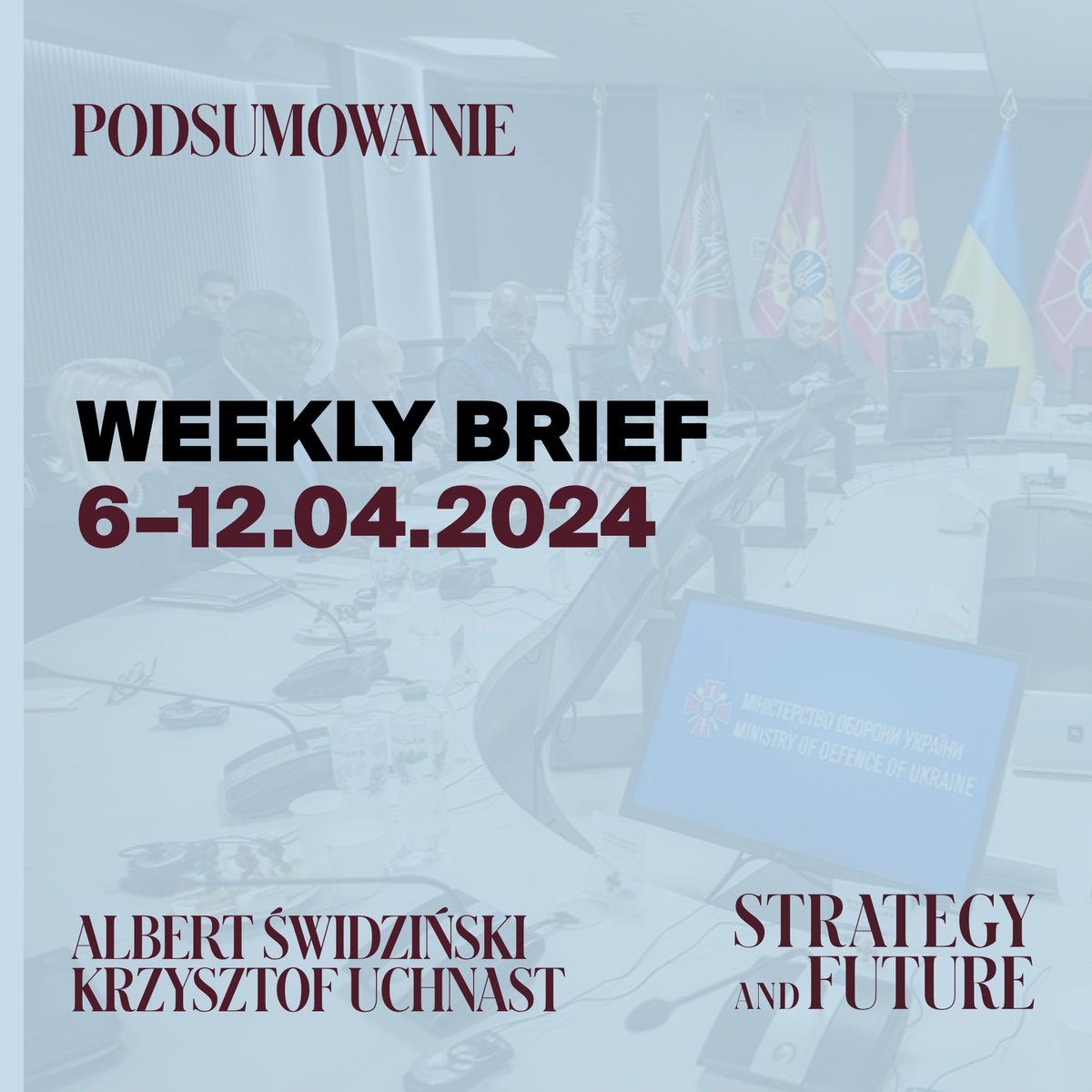 almirabariurco1's tweet image. Zapraszamy do przeczytania najnowszego #WeeklyBrief 
strategyandfuture.org/weekly-brief-6…
patronite.pl/post/62057/wee…