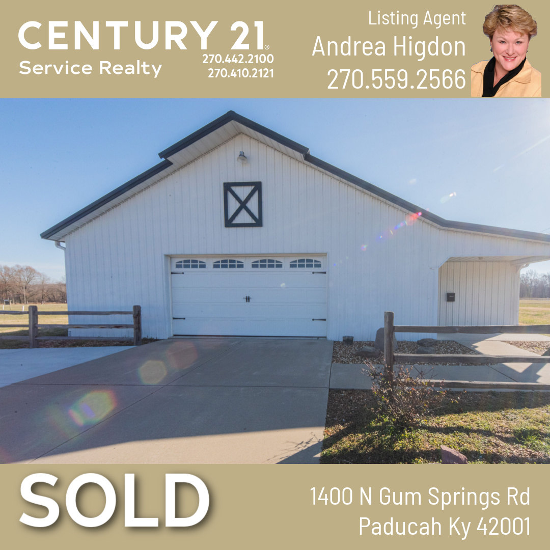 Congratulations to Andrea and her sellers!

#realtor #realestate #paducahrealestate #westkentuckyrealestate #lakesrealestate #4riversrealestate #bentonrealestate #murrayrealestate #mayfieldrealestate  #century21 #Century21servicerealty #communityfirst #C21 #C21Service