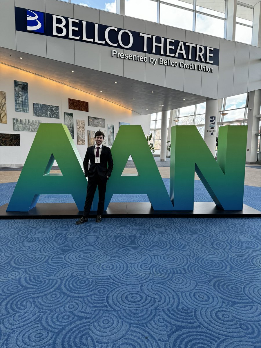 I am so happy to be at the AAN again! I can’t wait to meet everyone and learn a lot! @AANmember #AANAM