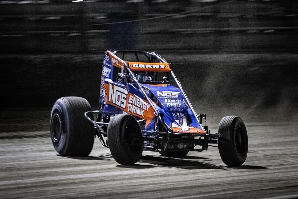 Back in action tonight with @USACNation for the Justin Owen memorial at Lawrenceburg in the @NosEnergyDrink @mpvexpress @TOPPMotorsports #4 📷Ted Malin