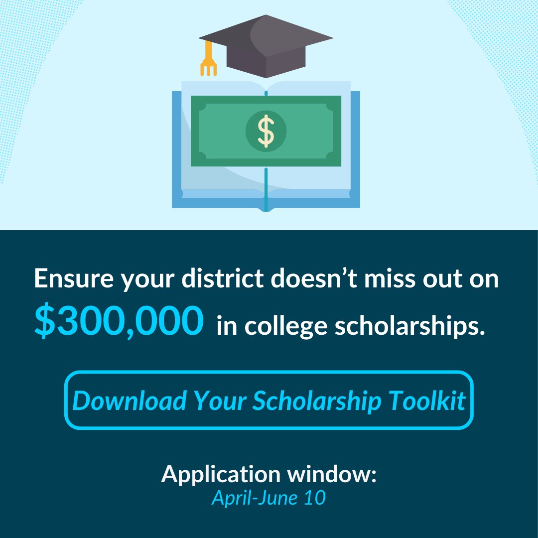 💸 Scholarship Opportunities! 💸 We're providing $300,000 in scholarship money to students to use for college or trade schools. Download this toolkit filled with resources, applications, and more ➡️ blkb.co/3UfWX97