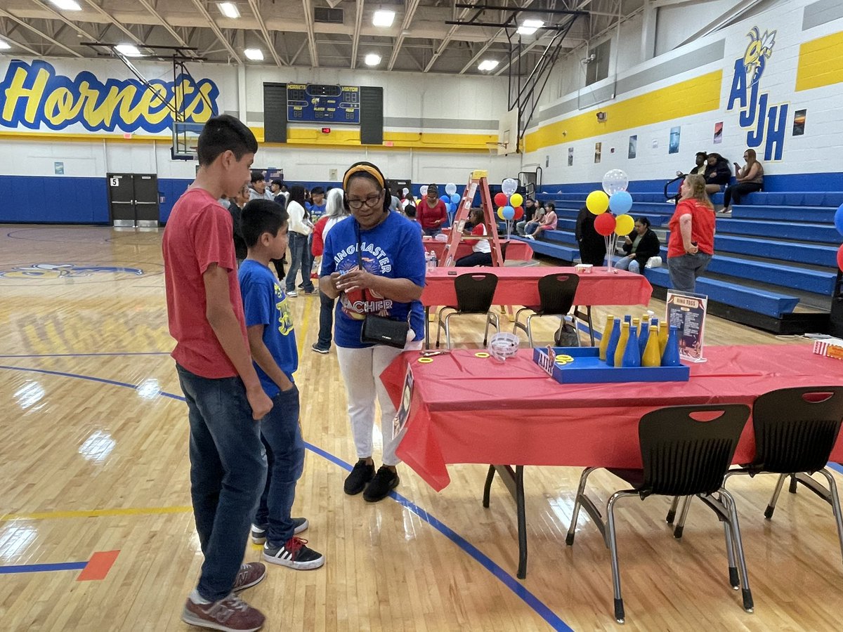 Fun morning at the first Alice Johnson STAAR Carnival. The staff turned ‘test day’ into a celebration!! Great way to review major concepts and have fun with our students and families as we gear up for STAAR. #WeAreChannelview