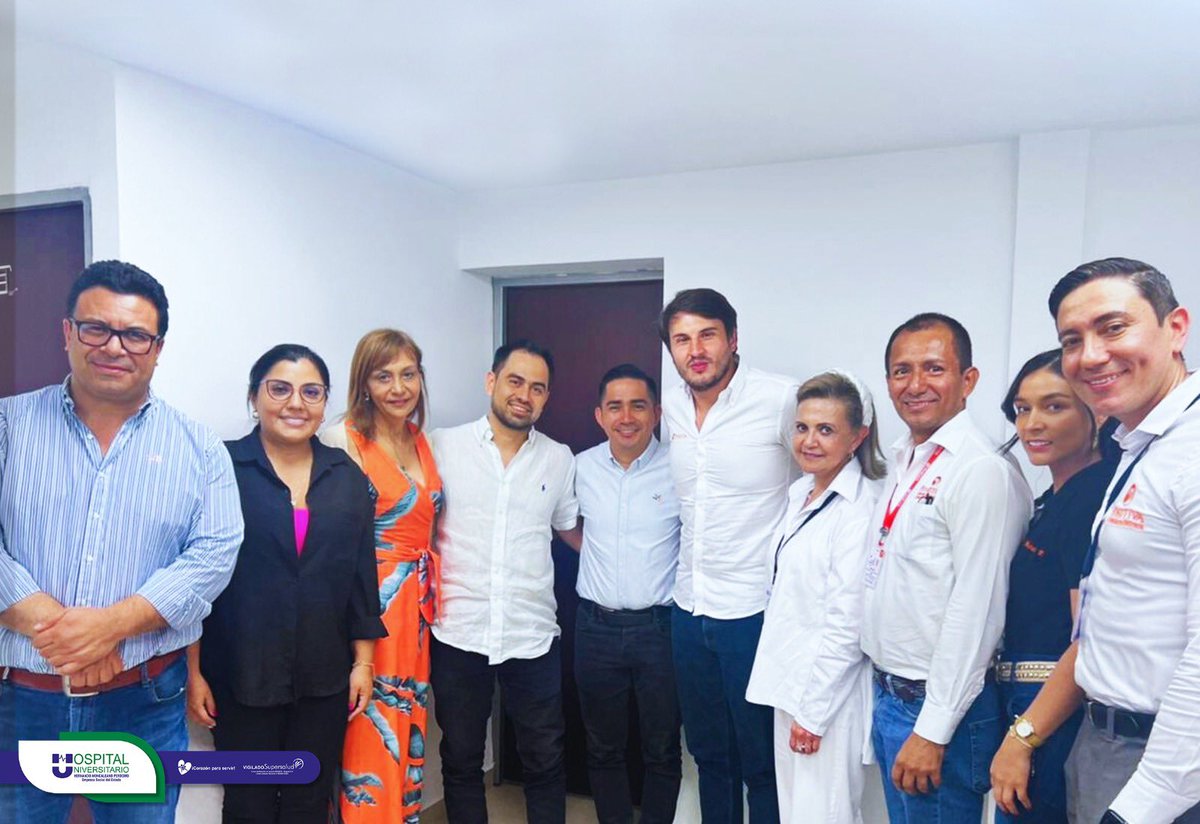 El Vicepresidente de Negocios de Positiva  para Colombia Dr. Miguel Ángel Pinto y su equipo de directivos, visitaron la institución para sostener reunión de relación interinstitucional con nuestro gerente Dr. Juan Diego Fierro Oliveros y su equipo de trabajo.