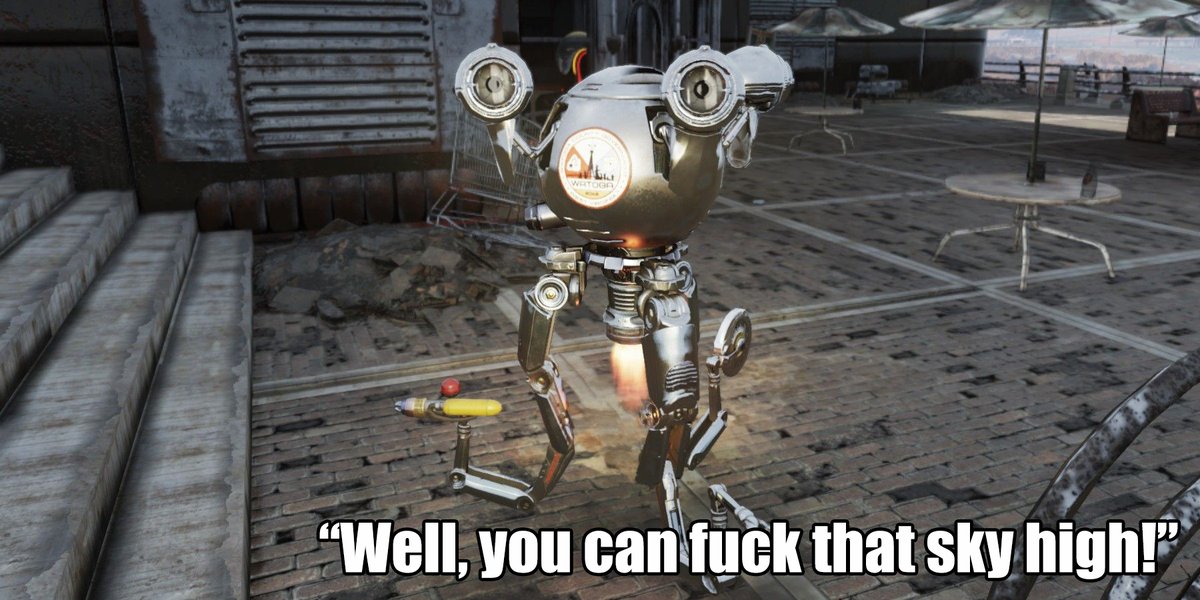 Sir_H_Chiselton's tweet image. #FalloutSeries #ToastOfLondon #MrHandy
