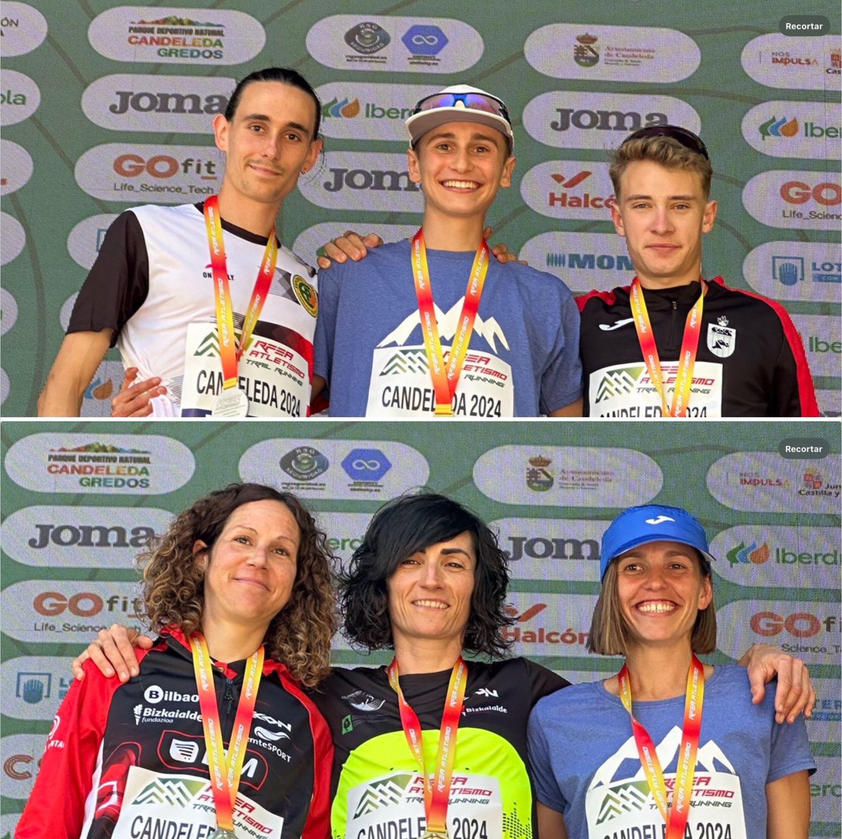 CAMPEONATO ESPAÑA TRAIL SUBIDA VERTICAL. 2024 🥇 Oihana Kortazar y Jan Torrella. Mañana más: Campeonato España Trail Classic, sobre 16km Crónica Vertical por Mayayo @moxigeno 👉 carrerasdemontana.com/2024/04/13/cam… #carrerasdemontaña 📸 Jose Miguel Muñoz