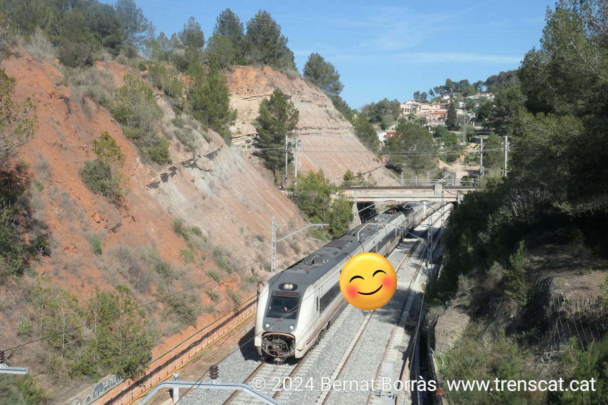 Cap de setmana amb el 50% de trens regionals desviats per Vilafranca per obres a la línia de Vilanova (13.04.2024)