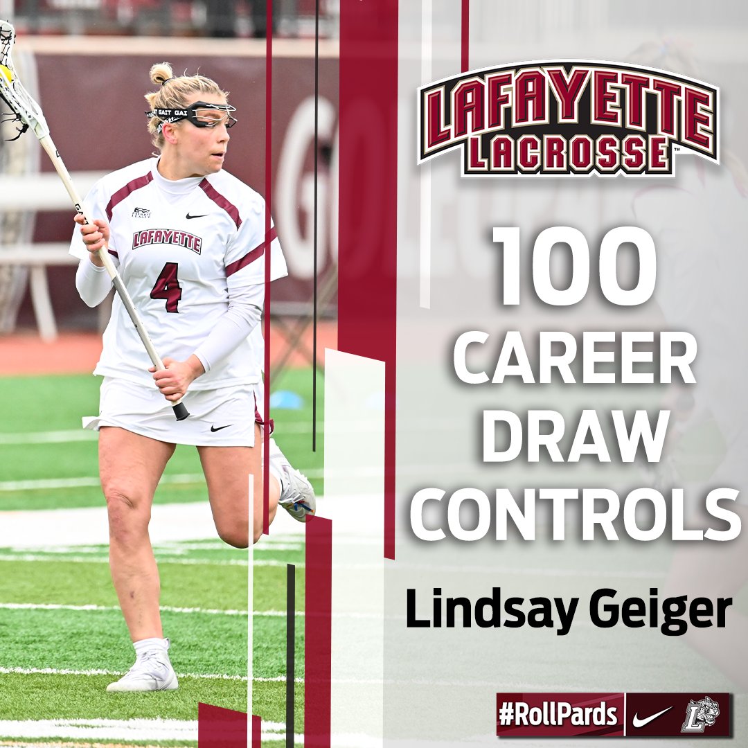 Congratulations to Lindsay Geiger on 1⃣0⃣0⃣ career draw controls this afternoon! 🤩 👤 goleopards.com/sports/womens-… #RollPards | @GoLeopards