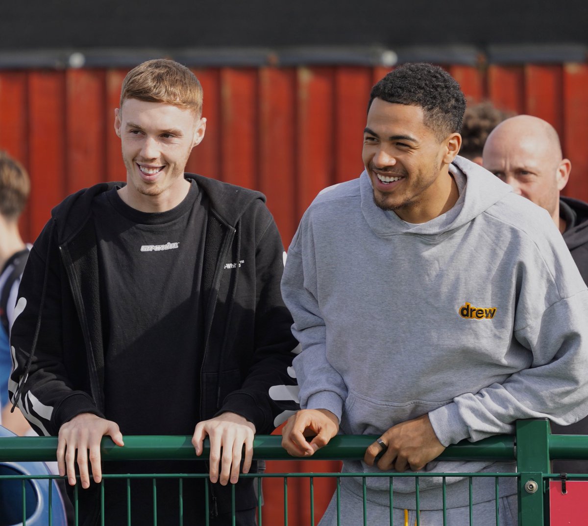 Some familiar faces in attendance at Walton &amp; Hersham today… 🔵