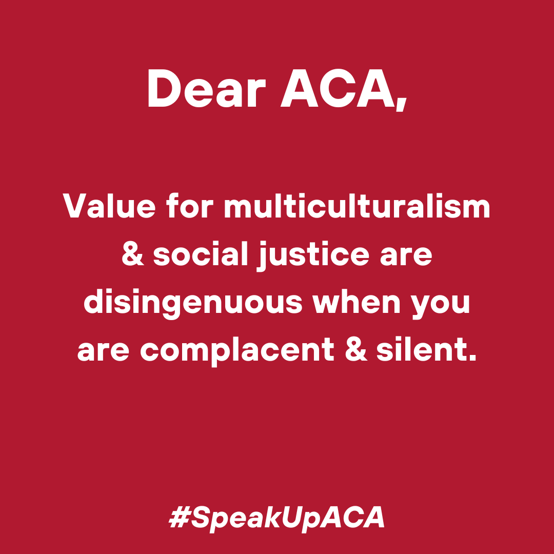 Dear @ACACounselors, Speak up about anti-DEI legislation. #Counseling2024 #CounselorsHelp #SpeakUpACA #BoycottACA