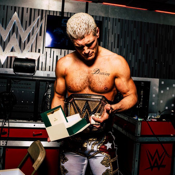 Shortly after his return two years ago, Cody Rhodes told an emotional story about how growing up, his Dad had a big gold Rolex that was to be willed to him one day. Well when that inevitable came, Cody never got the watch. But due to the trauma associated with Dusty’s death? He…