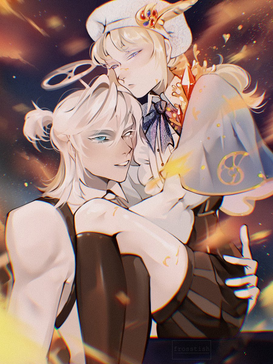 — do you think you’d kill for me one day? — yes, of course I will, my darling. #identityv #idv #edluca