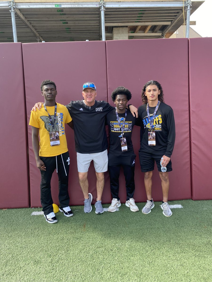 JadaAndrews_0's tweet photo. Thank you for the invite out to Texas State, I enjoyed today! @coachchadmorris @CoachNealy https://t.co/ILubEuR9CQ