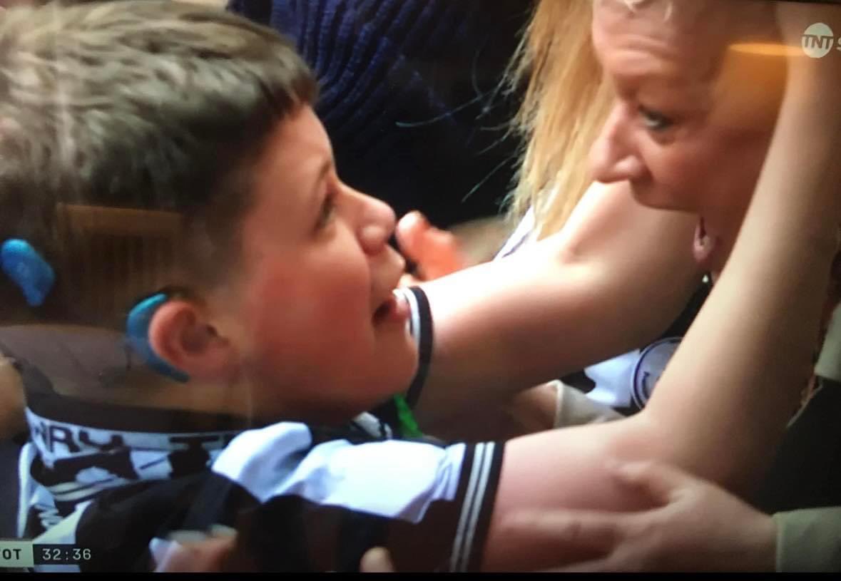 mgregory_76's tweet photo. Photo of the game - Precious memories, well done @NUFC #thebeautifulgame https://t.co/sU01BCG7Vn