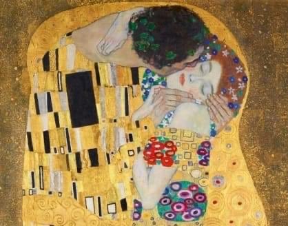 Um beijo a todos os amigos e familiares neste que é o dia internacional do beijo. 💋💋💋 🎨Gustav Klimt - O beijo