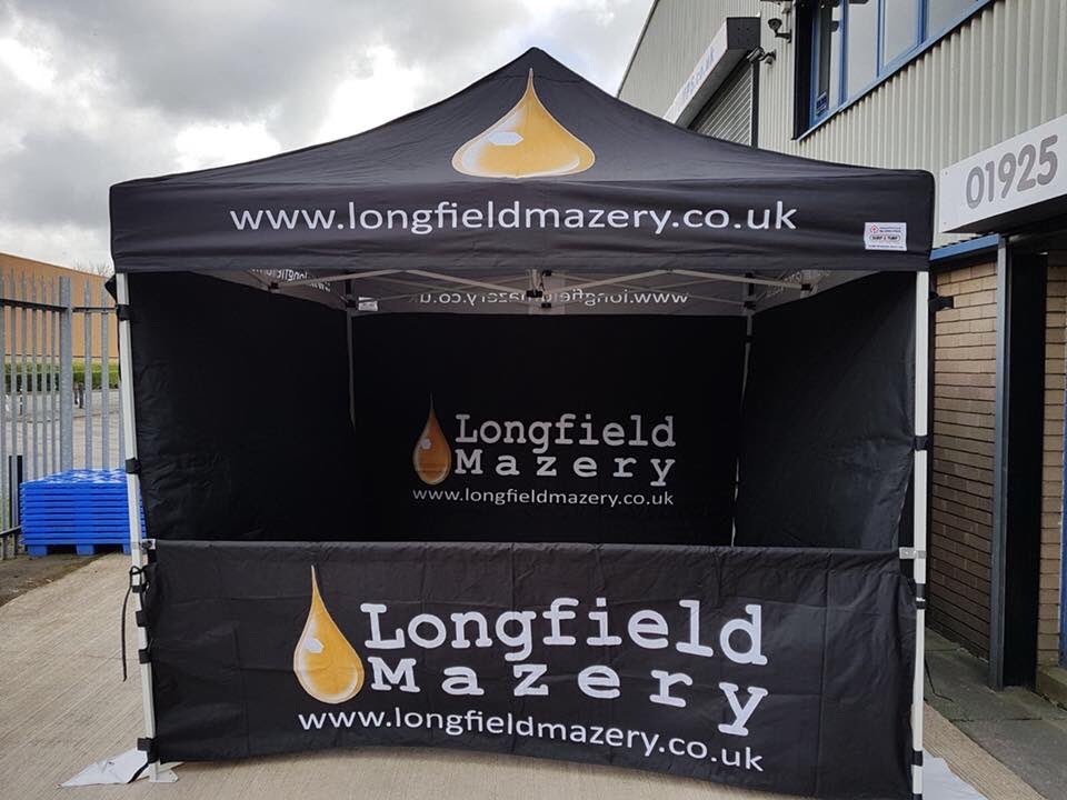 Fantastic new branded gazebo from our friends @InstantShelters One of the many suppliers that give our members preferential prices. surfturf.co.uk For more about @LongfieldMazery kfma.org.uk/LongfieldMazery Stand out from the crowd with great branding #ad