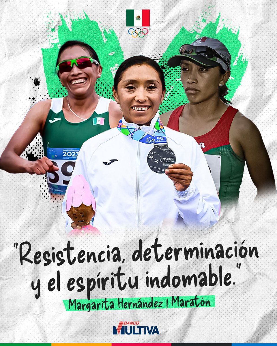 ¡Resistencia, determinación y el espíritu indomable en acción con Margarita Hernández rumbo a los @juegosolimpicos Paris 2024 en el maratón! 🏃‍♀️ #TodosSomosOlímpicos