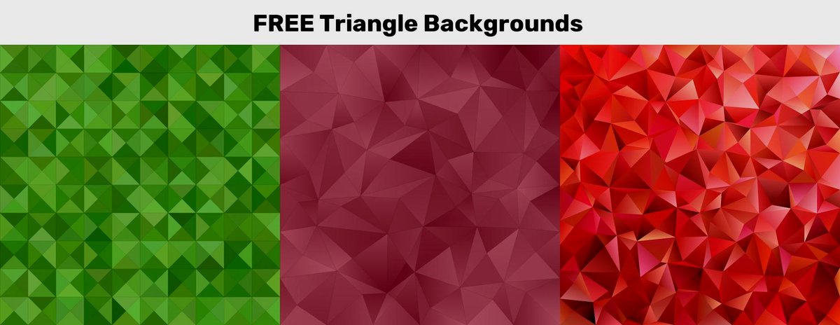 FREE Triangle Backgrounds  freepik.com/collection/fre… #giveaway #FreeVector #backgrounds #FreeAsset #FreeGraphicDesign #FreeVectorGraphic #freebie #FreeDesigns #AbstractBackground