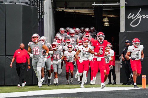 Very grateful to @CoachKMerch for offering me my first football scholarship. Very blessed to have the support of family @CarnevaleMom, coaches @coache57 @JosephVCarroll, teammates & my support circle. @Coach_Odom @BrennanMarion4 #GOGOREBELS #UNLVFB @Chaminade_FB #SETTHESTANDARD