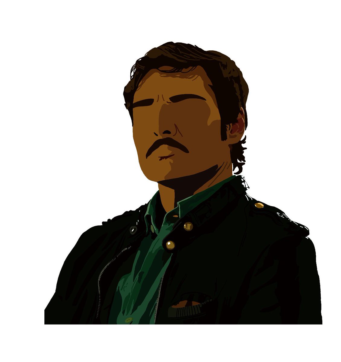 ArtistAsh19's tweet photo. “Sometimes you gotta do bad things to catch bad people.”

Javier Peña is now available in my shop!!
.
.
.
.
#narcos #pedropascal #javierpeña #dea #colombia #pabloescobar https://t.co/vdjCbmNFD0