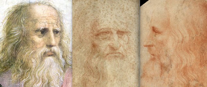 Born 572 years ago #Today, Leonardo da Vinci was painter, inventor, sculptor, scientist, engineer, writer, and mathematician. 

Sometimes credited with the inventions of the parachute, helicopter and tank, he epitomised the Renaissance humanist ideal.
