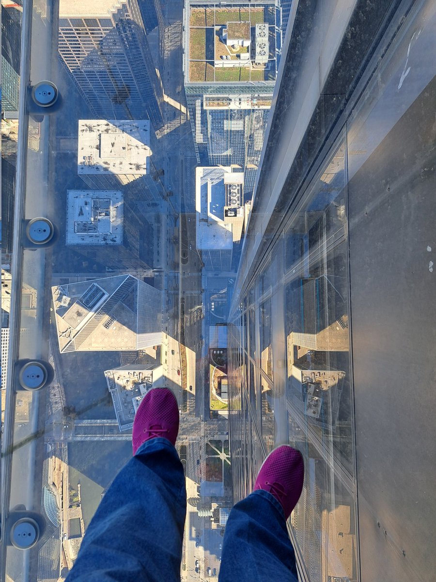 BRCTales's tweet photo. Good Afternoon @SamHeughan! 💜
I'm having an amazing time in Chicago! I went to the 103rd floor of the Wellis/Sears Tower and had a gorgeous view of the city! Wish you were here to explore Chicago with me! 💙 https://t.co/JTzmAP4HTF