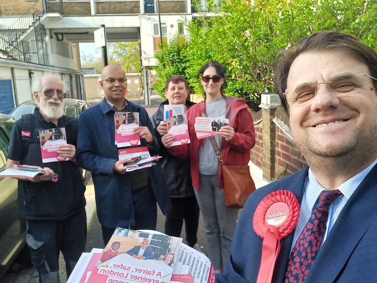 Another #LabourDoorstep for @SadiqKhan #ForestWard #WalthamForest @WFLabourParty Positive day