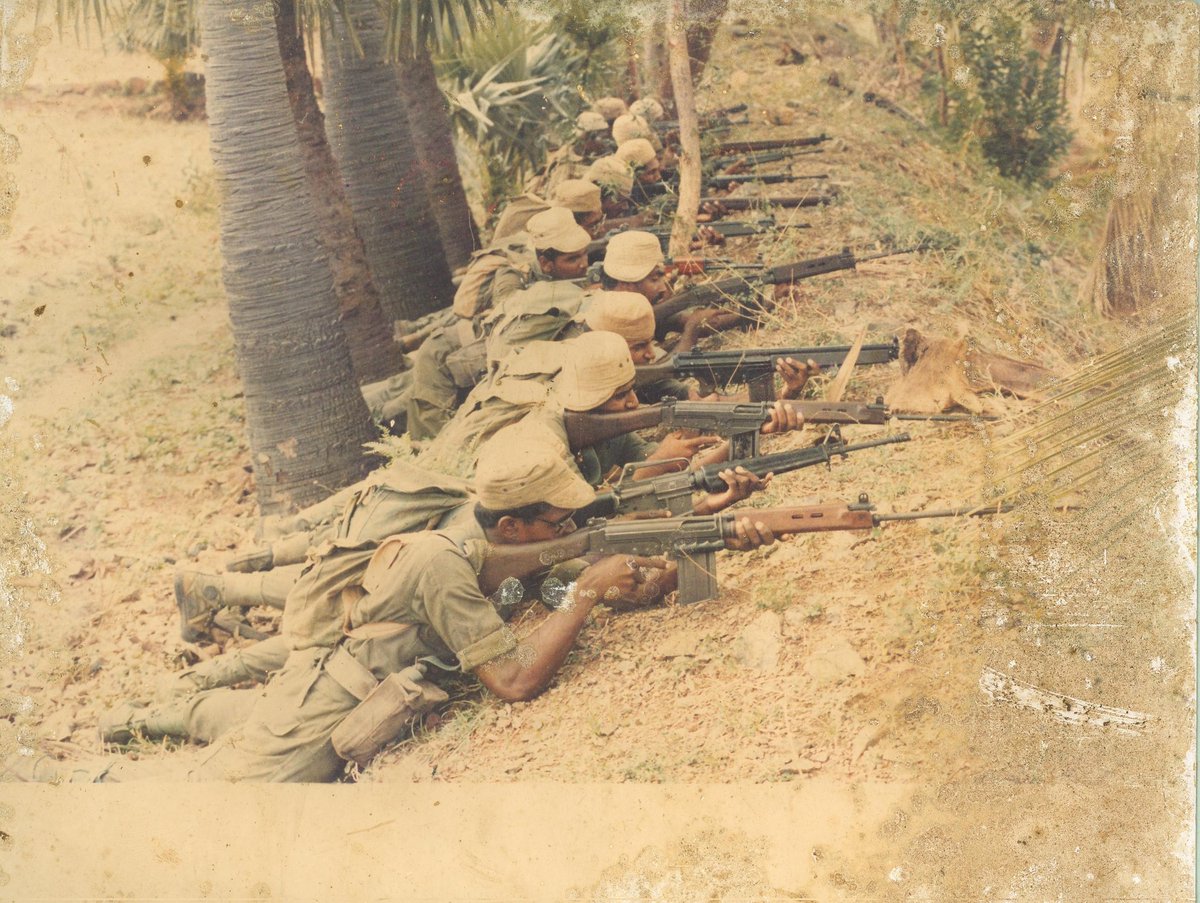 LTTE cadre training in Indian camps in Uttar Pradesh 

1st pic isn't in UP confirmed maybe someplace else but definitely in India