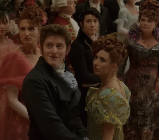 bellysinfinite's tweet photo. finch must be protected at all costs .. he brings philippa flowers when HE IS ALLERGIC to them and the way he’s geneuinely happy seeing his sister in law penelope unveil her new look at the ball ??? https://t.co/mpwkTHRj1o