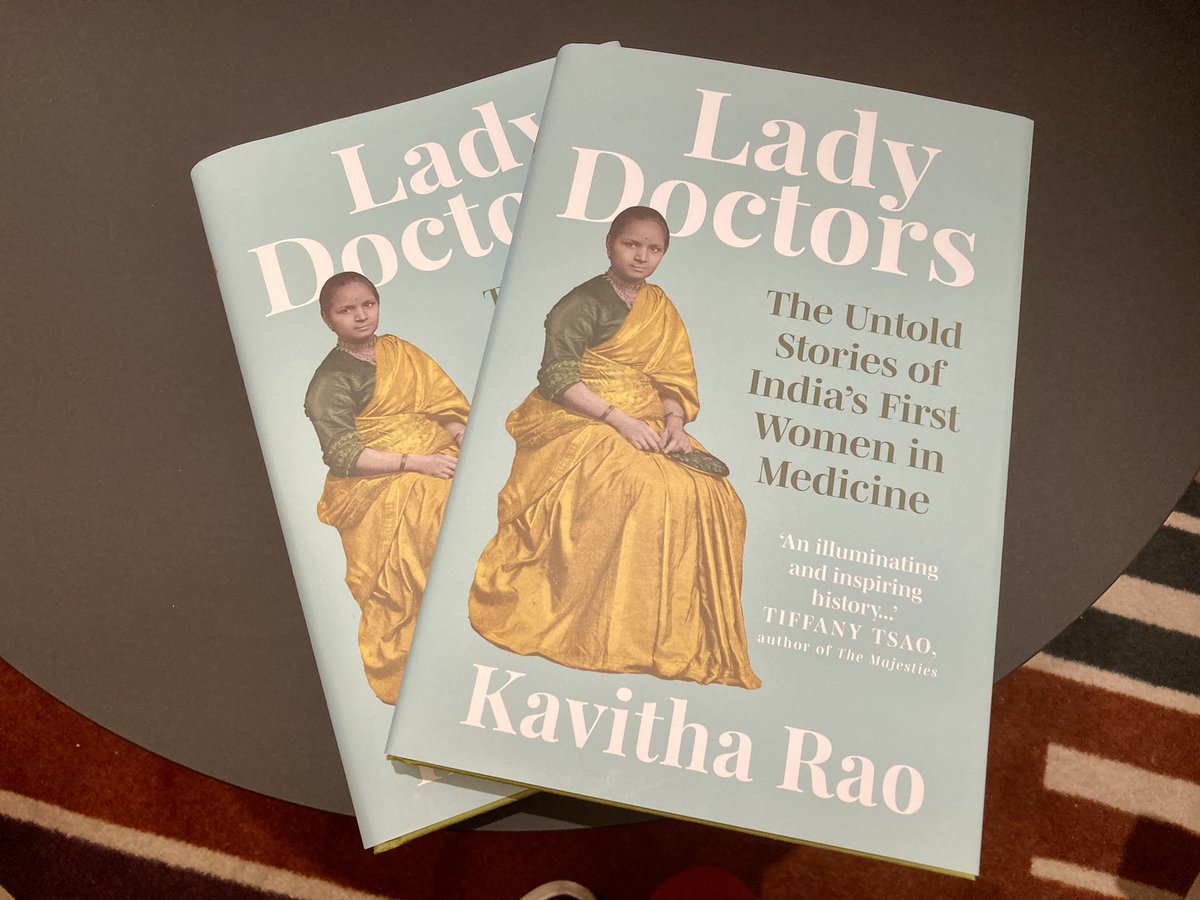 MycroftBrolly's tweet photo. #PlagueNurses and #LadyDoctors @HistFestUK @britishlibrary. Exploring the hidden history of the role played by women in medicine through the ages. Fascinating and insightful. And I bought two books - one for me, one for my sister - as our Mum was an Indian doctor (an NHS GP). https://t.co/BvXQw4Pdhp