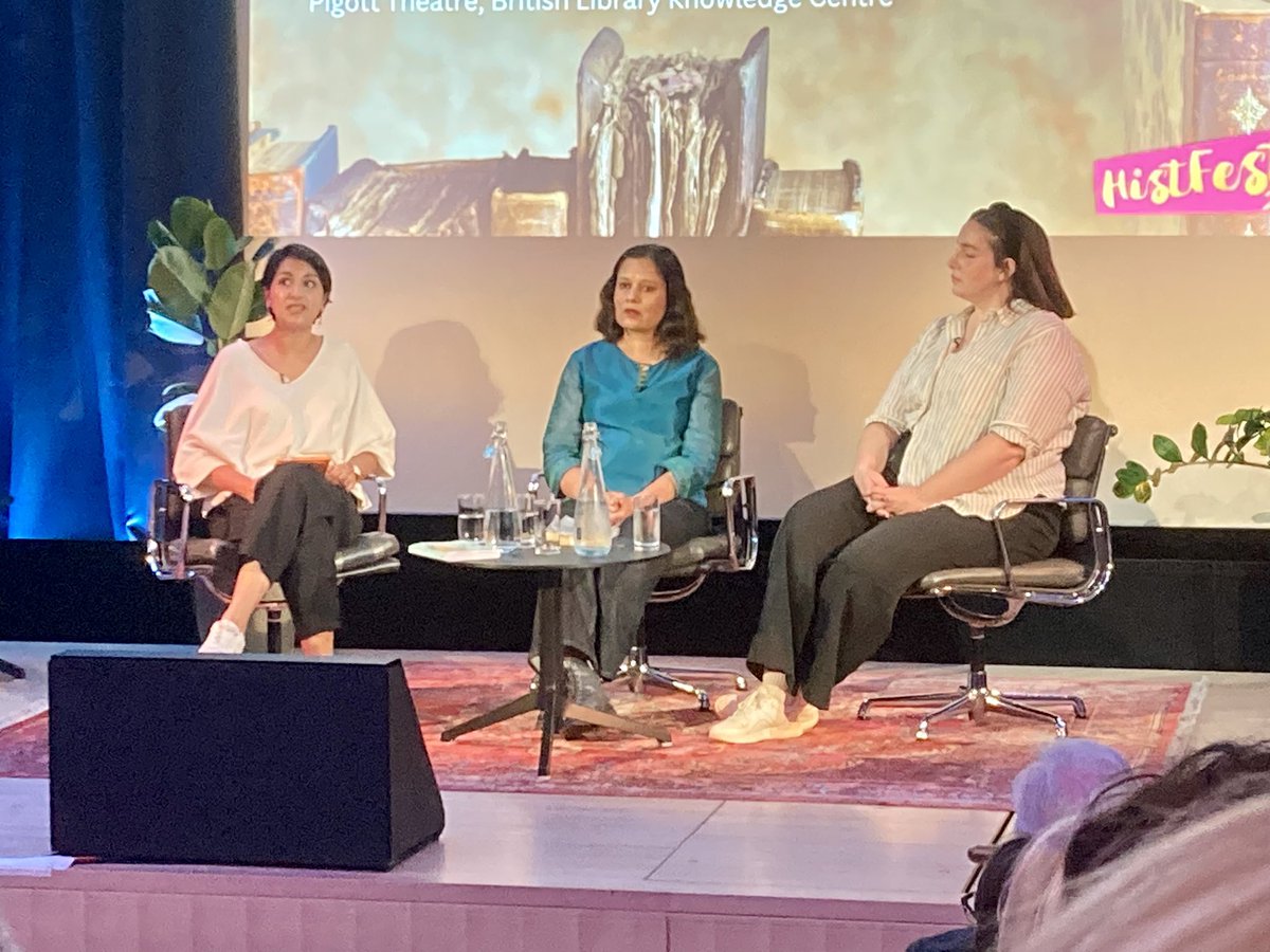 MycroftBrolly's tweet photo. #PlagueNurses and #LadyDoctors @HistFestUK @britishlibrary. Exploring the hidden history of the role played by women in medicine through the ages. Fascinating and insightful. And I bought two books - one for me, one for my sister - as our Mum was an Indian doctor (an NHS GP). https://t.co/BvXQw4Pdhp
