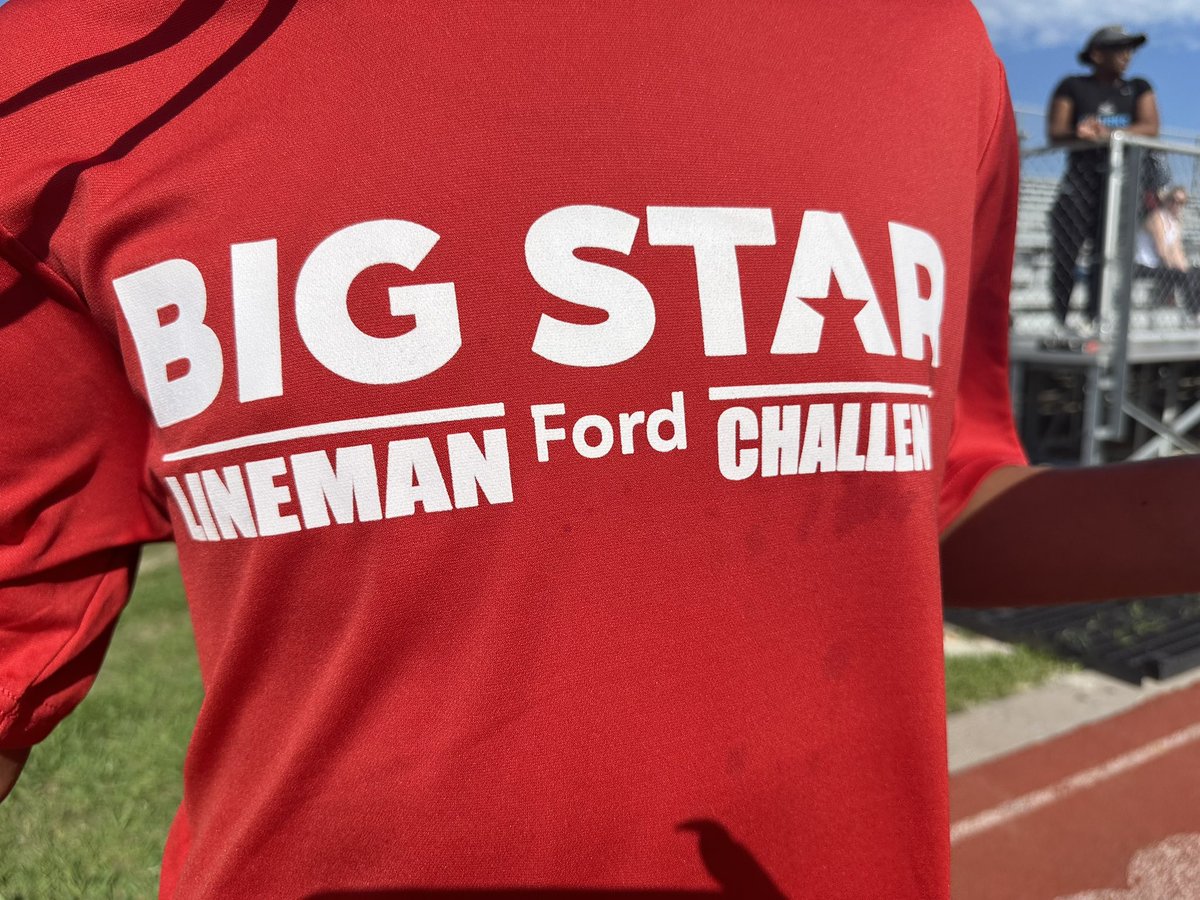 Had a great day at the @Big_Star_Ford Lineman Challenge. Congrats to @CCWildcatFB for winning 1st place.