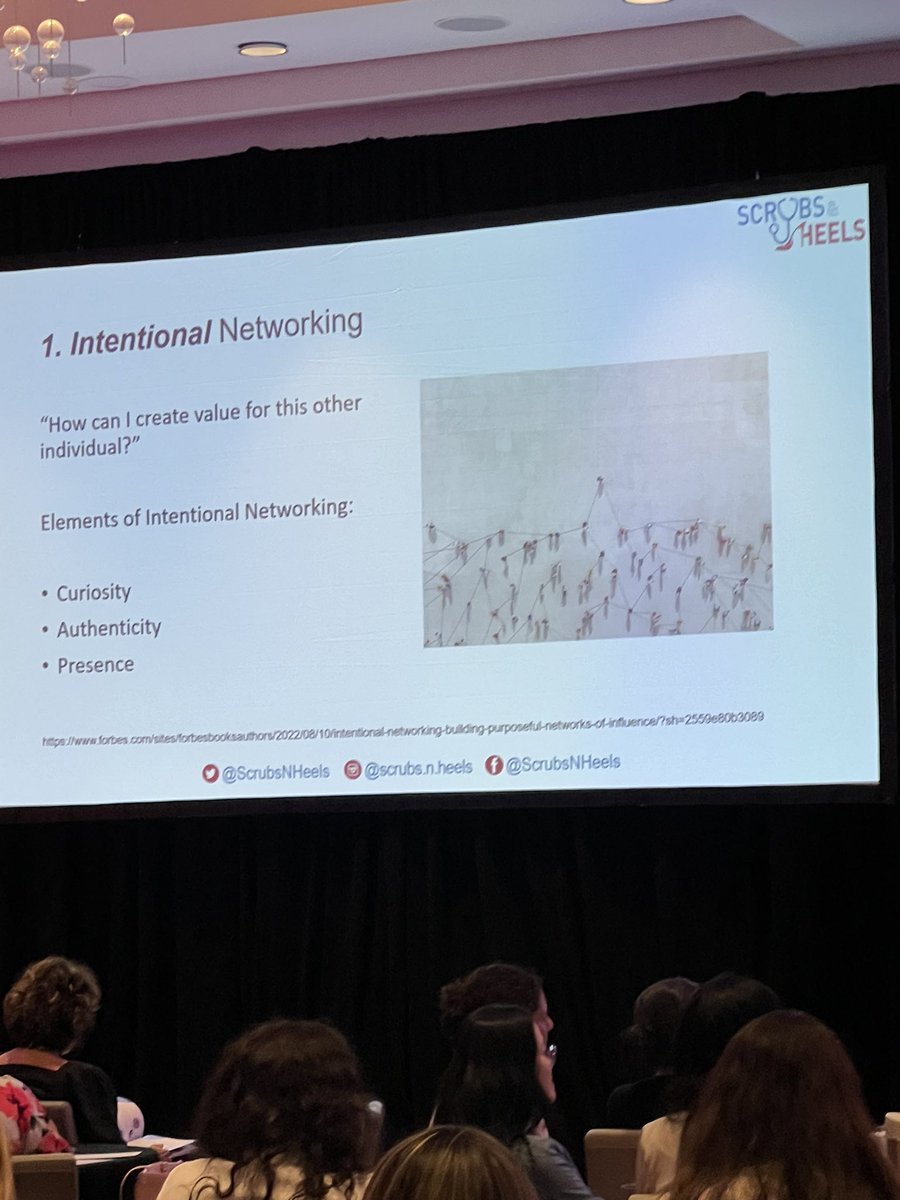 @moss_md shares practical insights at @ScrubsNHeels on intentional networking, societal leadership & career advice! - Make your connections meaningful - Create & Master your own opportunities - Be a reliable committee member - Follow up, Follow up, Follow up #ScrubsNHeels24