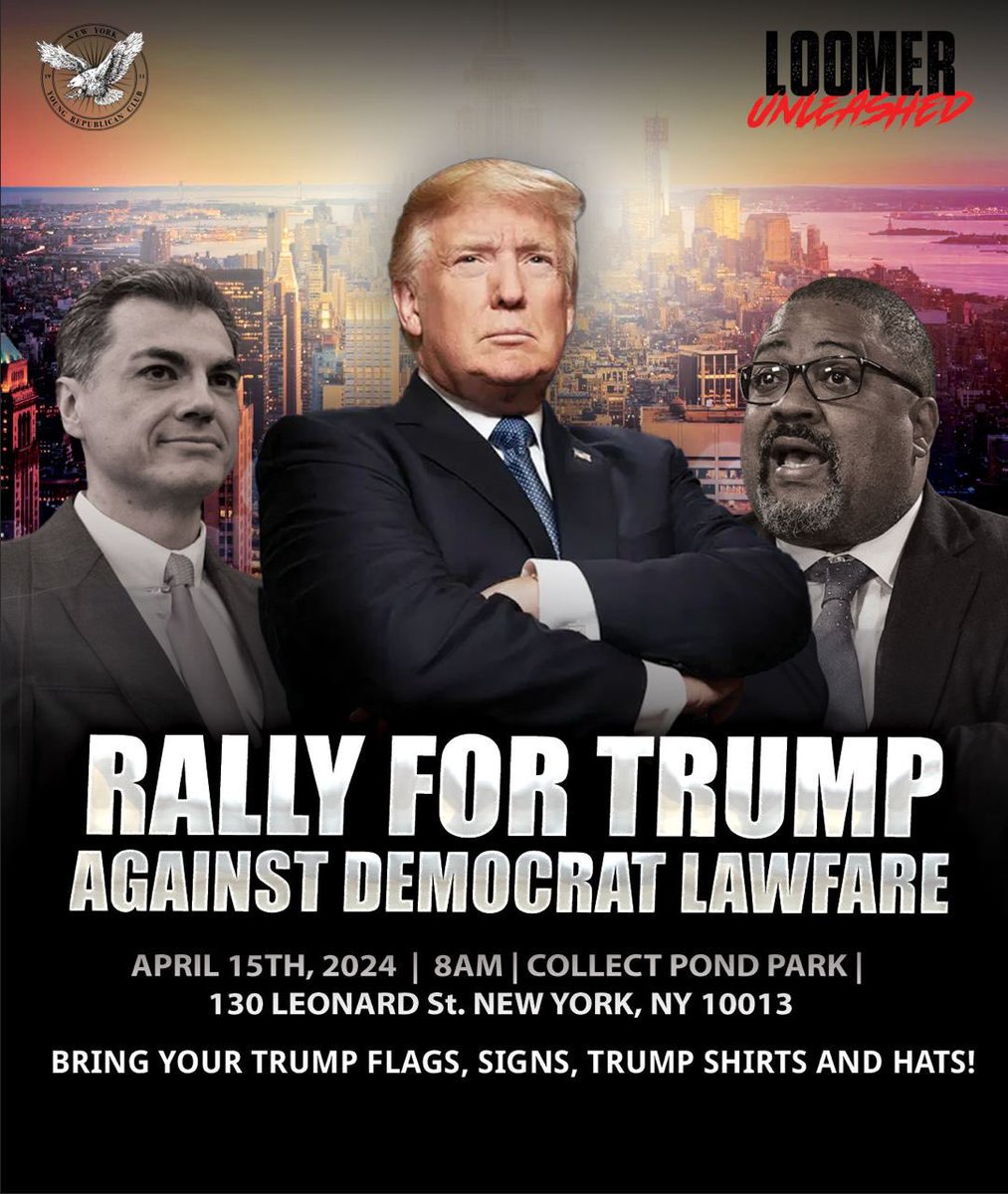LisaFla8's tweet photo. Good Luck to the #MAGACultMorons trying their best to get arrested in NYC, while making Trump late for his court date with Stormy Daniels. Bravo! #RallyForTrump 😆🚩 https://t.co/e9FnwIPgde