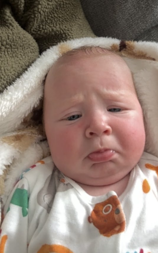 MegThorne's tweet photo. When I told my baby about Watford  equalising v Downes winner 😍 @SouthamptonFC #saintsfc https://t.co/6ZBj35Mns8
