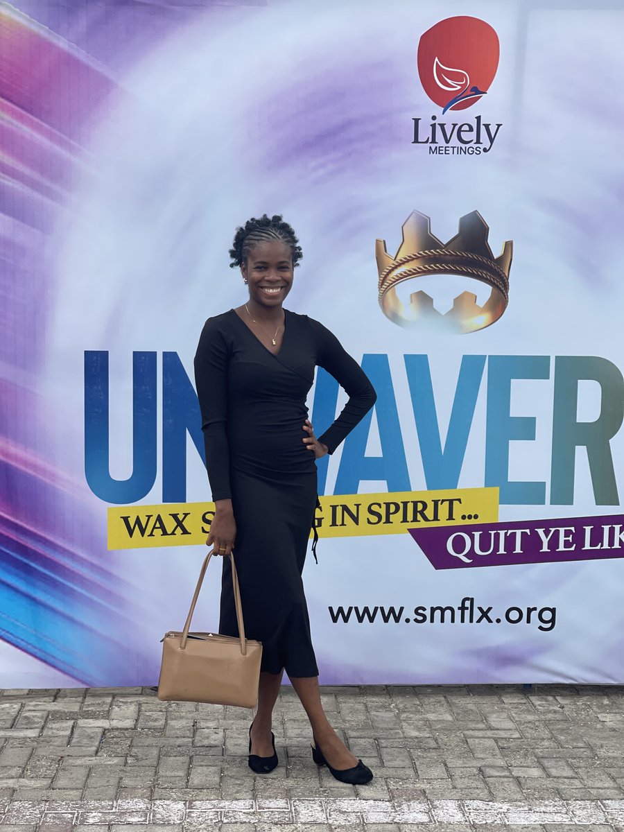 merdivah's tweet image. Saturdays are usually for Owambe but today we went to lay hold on eternal life ❤️. #Smflx #Unwavering