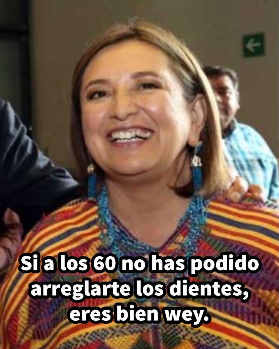 _JARGD_'s tweet photo. Si la CandiBruta tiene 60 años y no se ha arreglado sus dientes, "antonces" es bien GUEY... https://t.co/MFXCHmIzDi