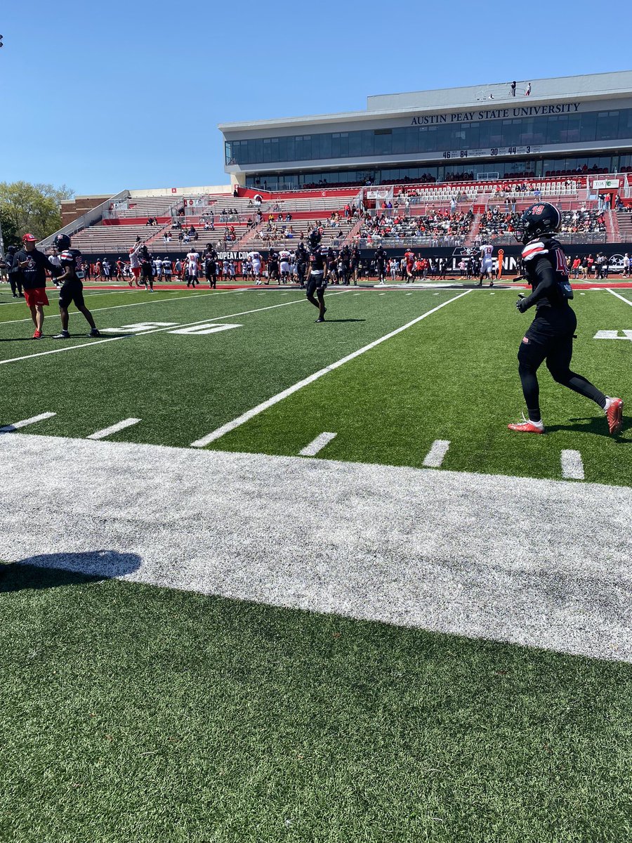 Had a great time today at Austin Peay! Thanks again for having me❤️@GovsFB @CoachNudo @CoachNinoDBE323 @Coach_Shugg @AthertonFootbal @PrepRedzoneKY