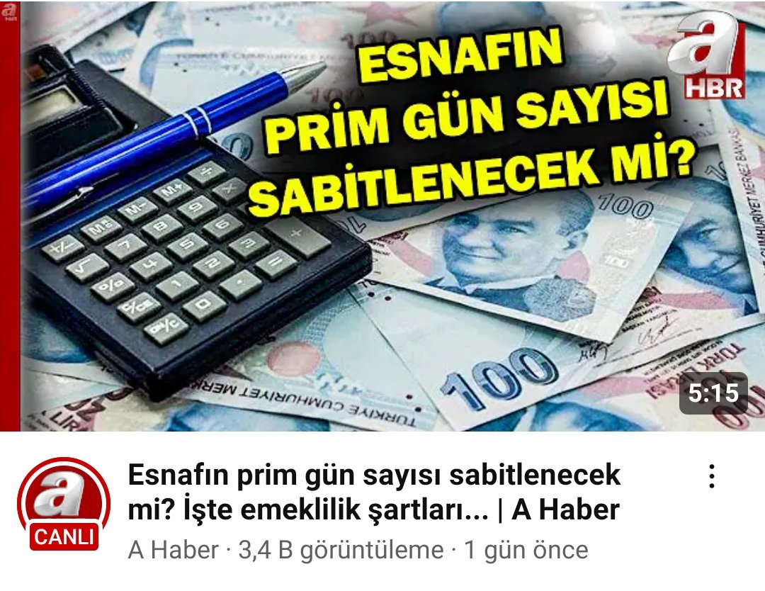 Verilen sözler tutulsun artık...
7200 Bağkur prim eşitliği