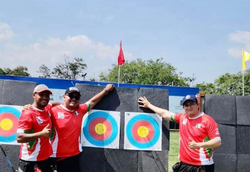 ¡Con título continental! 🏹 Sebastián García, Máximo Méndez y Juan del Río superaron a Guatemala por 236-231 en la competencia de equipo de arco compuesto para obtener el título del Campeonato Panamericano de Tiro con Arco en Medellín, Colombia. #TodosSomosOlímpicos