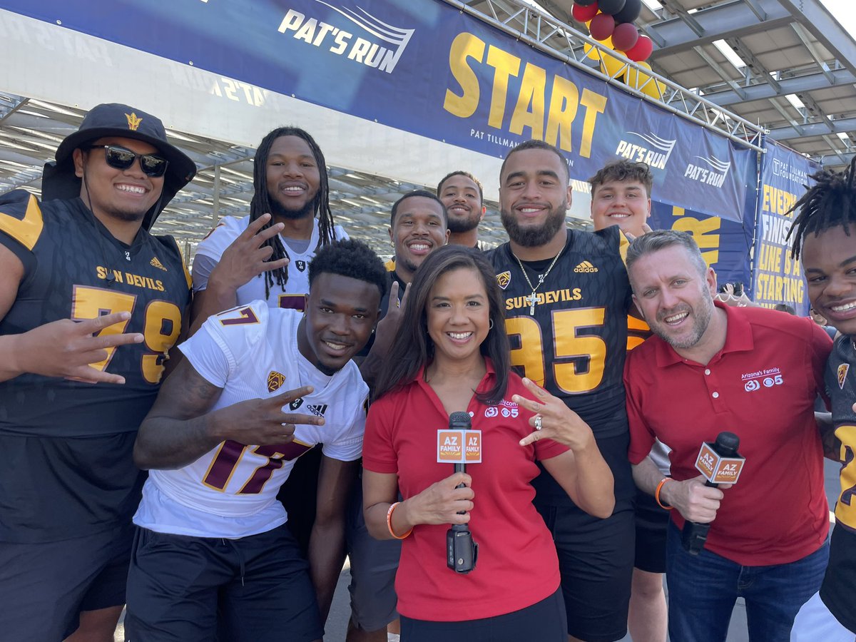 Hey @ASUFootball.. we see you!! 🙌🏽🔱 #PatsRun2024